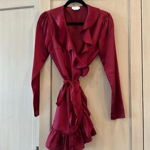 Lovers and friends wrap dress ♥️